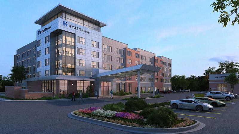 Hyatt House Oak Brook Exterior foto